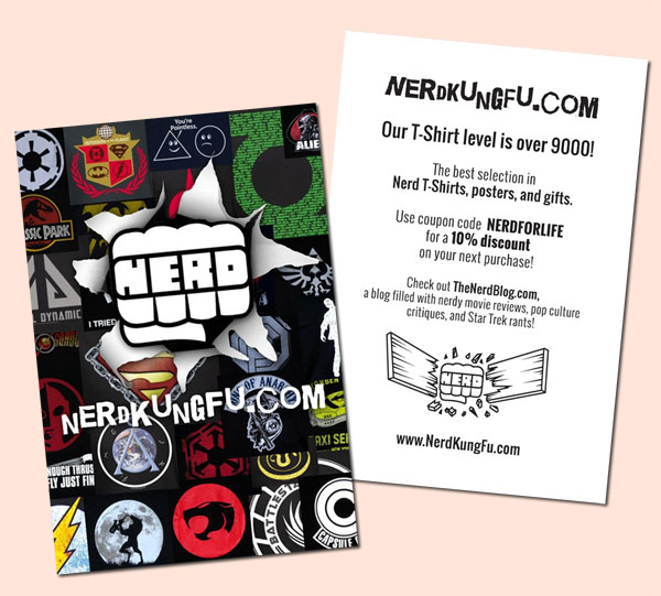 Nerd Kung Fu Flyer